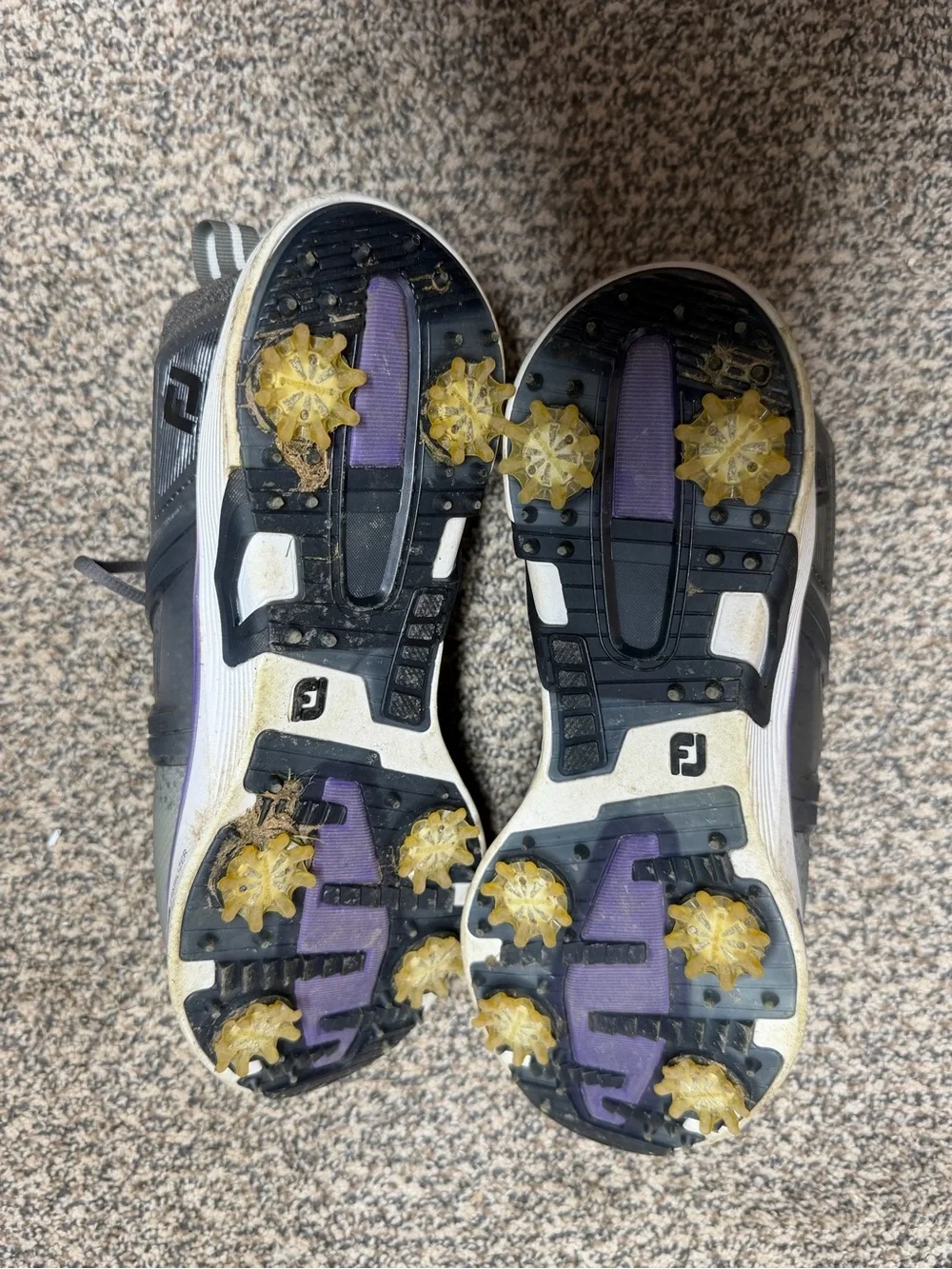 Women’s Purple & Gray Golf Shoes - 9.5